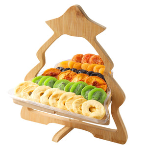 Dried Fruit Gift Basket– Healthy Gourmet Snack Box - Holiday Food Tray - Variety Snacks - Birthday, Sympathy, Mom, Dad, Corporate Tray - Bonnie & Pop