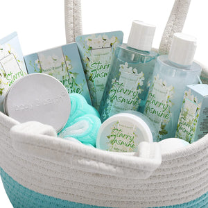 Spa Gift Baskets for Women - Body & Earth 11pcs Lavender Gift Sets with Bubble Bath, Shower Gel, Body Lotion, Birthday Gifts for Women, Spa Kit for Mom Gifts, Purple Gifts