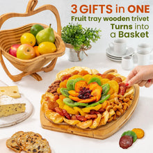 Load image into Gallery viewer, Dried Fruit Gift Basket– Healthy Gourmet Snack Box - Holiday Food Tray - Variety Snacks - Birthday, Sympathy, Mom, Dad, Corporate Tray - Bonnie &amp; Pop