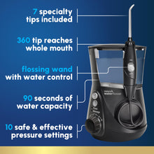 Load image into Gallery viewer, Waterpik Aquarius Water Flosser Professional For Teeth, Gums, Braces, Dental Care, Electric Power With 10 Settings, 7 Tips For Multiple Users And Needs, ADA Accepted, White WP-660, Packaging May Vary