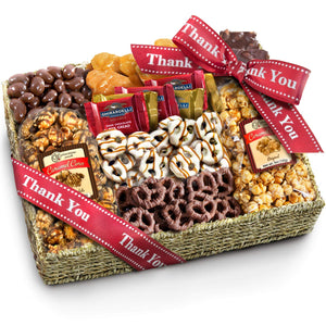 A Gift Inside Chocolate, Caramel and Crunch Grand Gift Basket