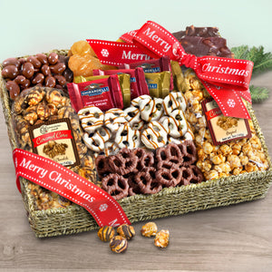 A Gift Inside Chocolate, Caramel and Crunch Grand Gift Basket