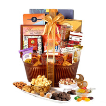 Load image into Gallery viewer, Broadway Basketeers Chocolate Gift Basket Snack Gifts for Women, Men, Families, College, Appreciation, Thank You, Birthday, Corporate, Get Well Soon, Sympathy Care Package