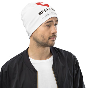 BELLEMATE All-Over Print Beanie